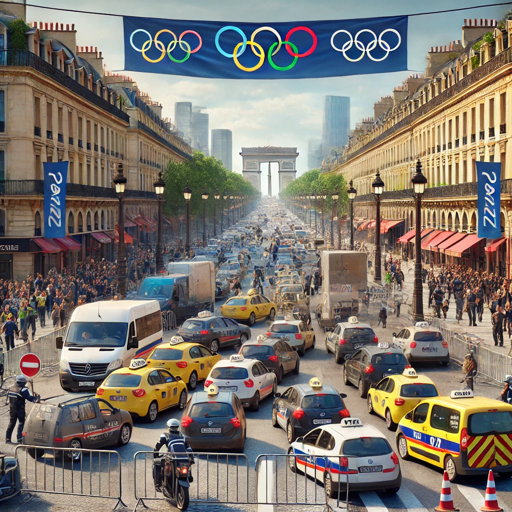 Paris en pleine effervescence olympique : taxis et VTC en alerte